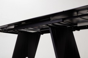Стол IVAR 180 MARBLES KL-188 Контрастный мрамор, итальянская керамика, ®DISAUR в Нижнем Тагиле - nizhniy-tagil.mebel-74.com | фото