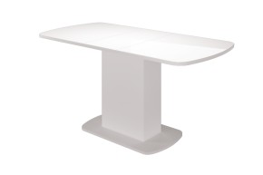 Стол обеденный Соренто 2 раздвижной (Белый) в Нижнем Тагиле - nizhniy-tagil.mebel-74.com | фото