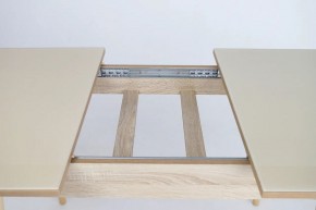 Стол раскладной со стеклом (опоры массив цилиндрический) "Хоста" в Нижнем Тагиле - nizhniy-tagil.mebel-74.com | фото