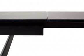 Стол RIETI 200 NERO KL-116 Черный мрамор матовый, итальянская керамика/ черный каркас, ®DISAUR в Нижнем Тагиле - nizhniy-tagil.mebel-74.com | фото