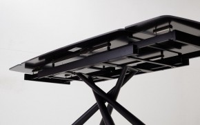 Стол RIVOLI 140 MATT BLACK MARBLE SOLID CERAMIC / BLACK, ®DISAUR в Нижнем Тагиле - nizhniy-tagil.mebel-74.com | фото