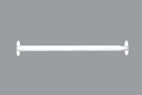 Турник-перекладина раздвиж 600-750мм цв.белый в Нижнем Тагиле - nizhniy-tagil.mebel-74.com | фото