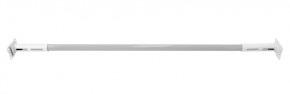 Турник раздвижной 1450-1700 цв. белый-серый FLEXTER PROFI в Нижнем Тагиле - nizhniy-tagil.mebel-74.com | фото