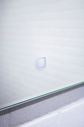 Зеркало Quadro 100 alum (линза) с подсветкой Sansa (SQL1030Z) в Нижнем Тагиле - nizhniy-tagil.mebel-74.com | фото