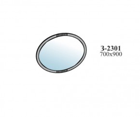 Зеркало ШЕР Дуб серый (З-2301) в Нижнем Тагиле - nizhniy-tagil.mebel-74.com | фото